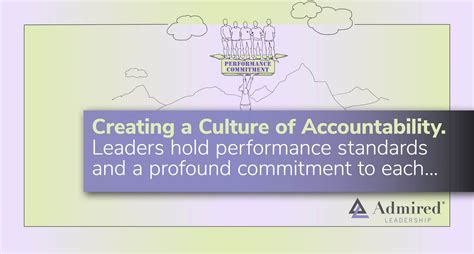 Creating a Culture of Accountability – Admired .